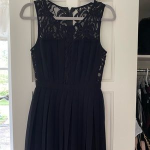 BCBGeneration black lace back dress